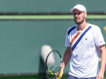 Oscar Otte ist beim Turnier in Miami bereits ausgeschieden.