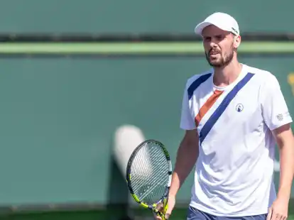 Oscar Otte ist beim Turnier in Miami bereits ausgeschieden.