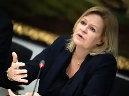 Setzt auf eine umfassende Reform der europ&auml;ischen Migrationspolitik: Bundesinnenministerin Nancy Faeser.
