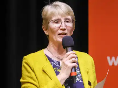 Sprach am Donnerstagabend auf ihrer letzten Sportlerwahl als KSB-Vorsitzende: Monika Wiemken.
