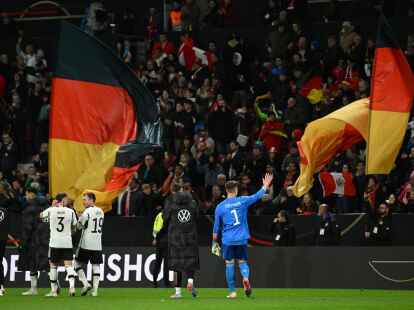 Die Stimmung in Mainz war L&auml;nderspiel-typisch.