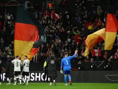 Die Stimmung in Mainz war L&auml;nderspiel-typisch.