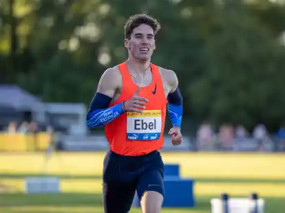 Einer der schnellsten deutschen Läufer in seiner Altersklasse: Felix Ebel, hier im Sommer 2022.