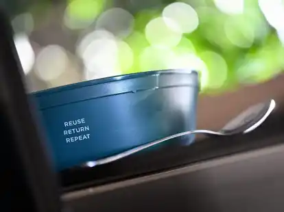 Eine Mehrwegsch&uuml;ssel der Marke Rebowl.