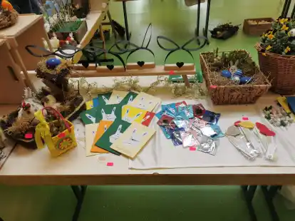 Lud zum Osterbasar ein: die Kita Rundum in Hinte.