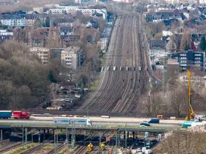 Die Bauarbeiten rund um Duisburg und Essen haben zu Ostern die gr&ouml;&szlig;ten Auswirkungen.
