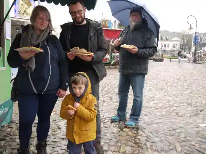 Der Kiewittmarkt lockt an diesem Wochenende hoffentlich viel Publikum nach Jever. Der Auftakt am Freitag war allerdings sehr verregnet und daher wenig einladend.