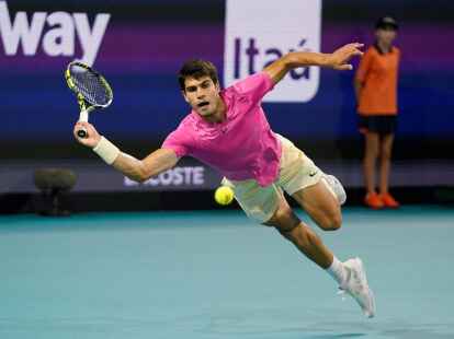 Musste sich in Miami Jannik Sinner geschlagen geben: Jannik Sinner.