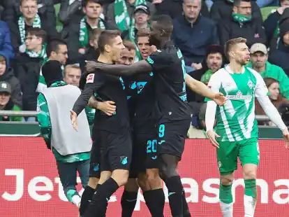 Hoffenheim holte sich im Kampf um den Klassenerhalt wichtige drei Punkte.