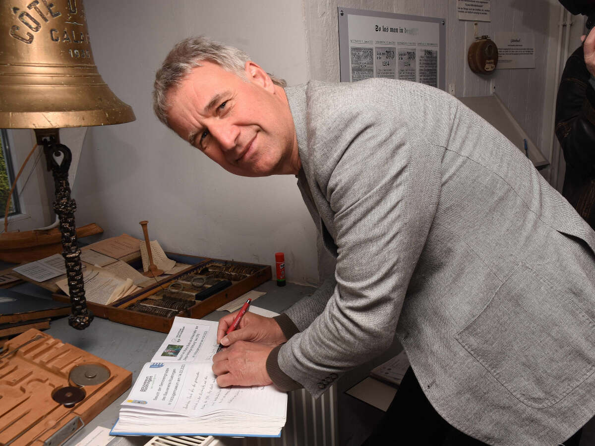 JVA Wilhelmshaven ExFußballnationalspieler Marco Bode zu Gast