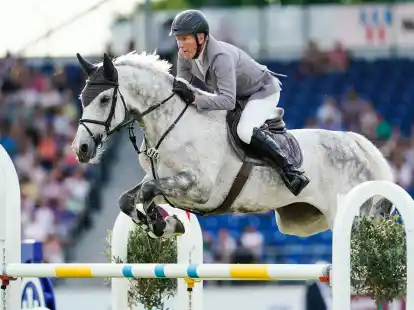 Ludger Beerbaum auf dem Pferd Mila.