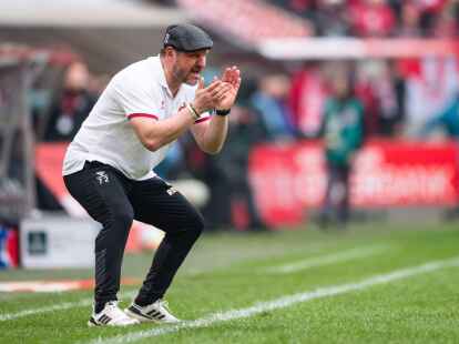 K&ouml;lns Trainer Steffen Baumgart kann wom&ouml;glich bald wieder auf St&uuml;rmer Sebastian Andersson setzen.