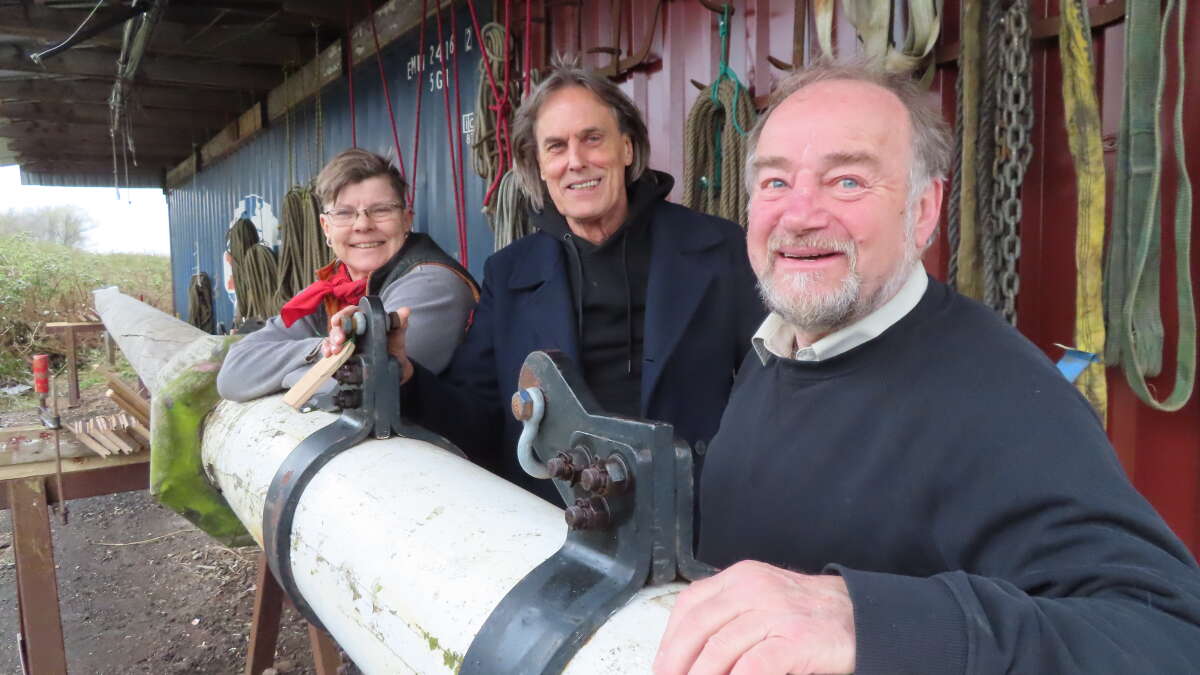 Arbeitskreis für historischen Schiffbau in Emden Martin Sährig ist