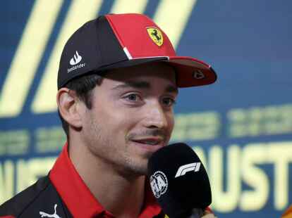 Will seine Privatsph&auml;re wahren: Charles Leclerc.