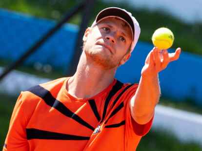 Yannick Hanfmann musste sich im Halbfinale von Houston geschlagen geben.