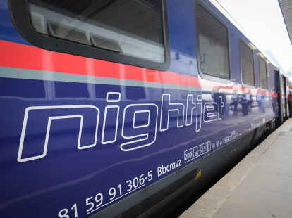 &Uuml;ber Nacht ans Ziel: Die &Ouml;sterreichische Bundesbahnen sind der Hauptanbieter von Z&uuml;gen mit Schlaf- und Liegewagen.
