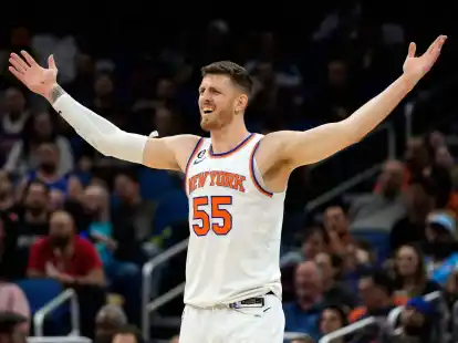 Im Dauereinsatz:&nbsp;Isaiah Hartenstein von den New York Knicks.