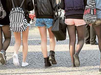 Das Outfit ist bei pubertierenden Jugendlichen aus Sicht der Erwachsenen mitunter gew&ouml;hnungsbed&uuml;rftig.
