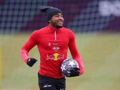 Hat bei RB Leipzig das Training wieder aufgenommen: Christopher Nkunku.
