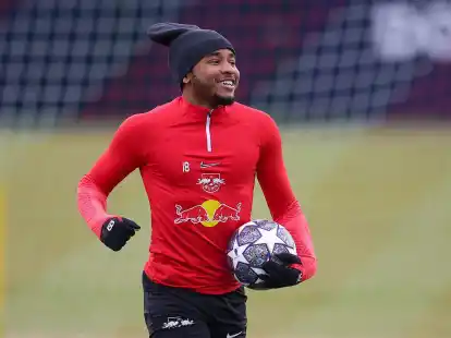 Hat bei RB Leipzig das Training wieder aufgenommen: Christopher Nkunku.