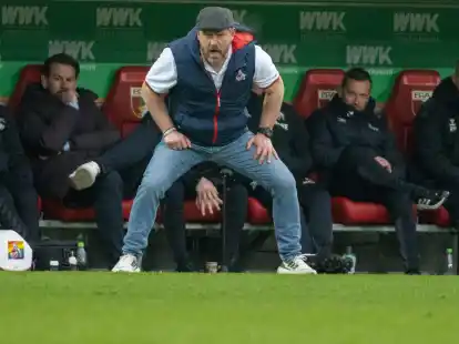 K&ouml;lns Trainer Steffen Baumgart verteidigt seinen St&uuml;rmer Davie Selke gegen die &laquo;Schauspieler&raquo;-Kritik.