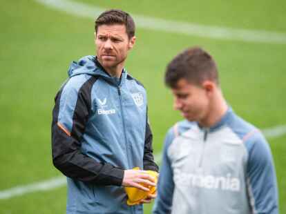 Will mit Leverkusen ins Europa-League-Halbfinale: Bayer-Coach Xabi Alonso.