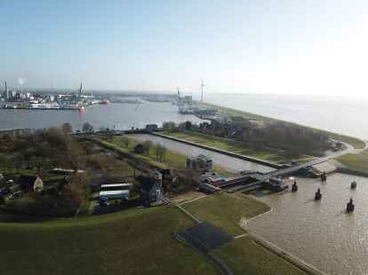 2500 Schleusungen im Jahr: die Gro&szlig;e Seeschleuse.