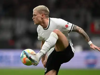 F&auml;llt vorerst aus:&nbsp;Eintracht-Profi Philipp Max.
