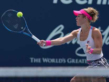 Ist mit Deutschlands Tennis-Frauen gegen Brasilien gefordert: Laura Siegemund.