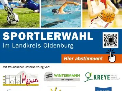 Die Sportlerwahl im Landkreis Oldenburg läuft auf Hochtouren.