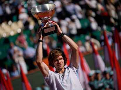 Andrej Rubljow holte sich seinen ersten Masters-Titel.