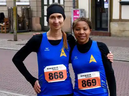 Erfolgreich: Tanja Lischewski (links) und Maritza Rodallega-Leon