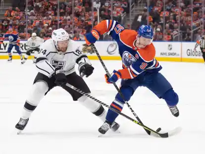 Die Edmonton Oilers hatten im ersten Playoff-Spiel gegen die Los Angeles Kings keine Chance.