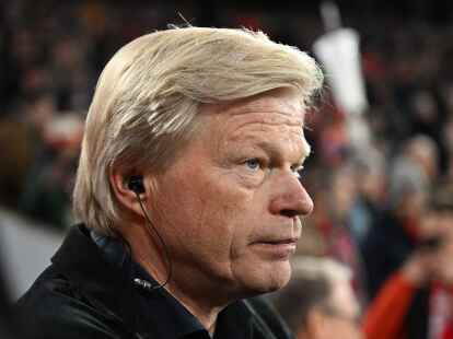M&uuml;nchens Vorstandschef Oliver Kahn vor dem Spiel.