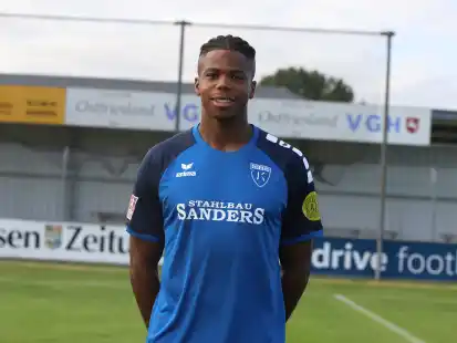 Wechselt zum voraussichtlich kommenden Landesligisten TuS Esens: Gabriel Bamezon von Kickers Emden.