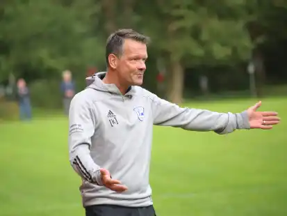 Trennung im Sommer: Thomas Baake hört nach dieser Saison als Trainer des VfL Stenum auf.