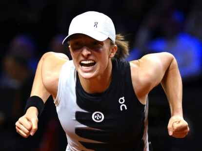 Jubel nach dem Finalsieg: Iga Swiatek.