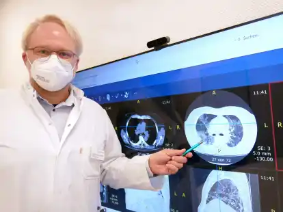 Richtete die Post-Covid-Ambulanz am Klinikum Emden ein: Chefarzt Dr. Jens Br&auml;unlich.