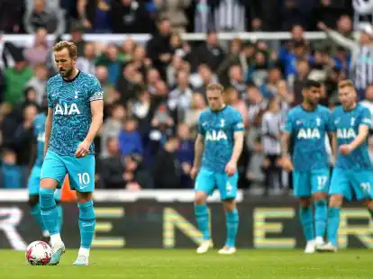 Tottenham musste sich in Newcastle mit 1:6 geschlagen geben.