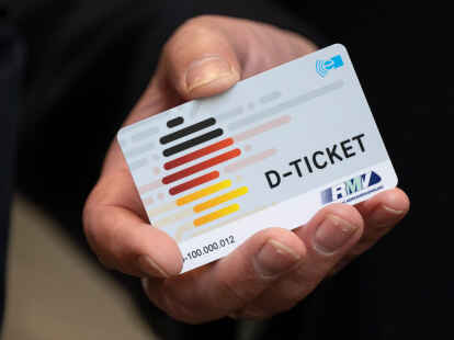 Kommt bisher ganz gut an: Das neue Deutschlandticket.