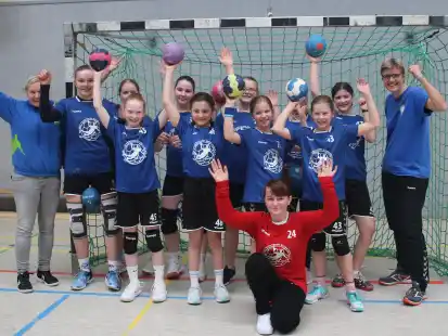Staffelsieger in der Regionsklasse Ost: die weibliche D-Jugend des TSV Ganderkesee