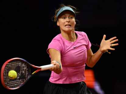 Tennisspielerin Tatjana Maria erreichte in Madrid die zweite Runde.