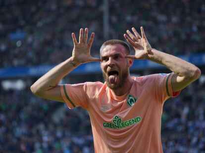 Soll bei Werder verl&auml;ngern: Marvin Duksch.