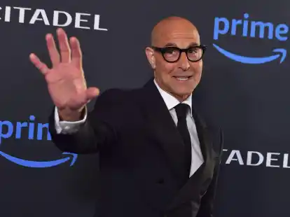 Der Schauspieler Stanley Tucci kommt zu einer Vorf&uuml;hrung der Thriller-Serie &laquo;Citadel&raquo; in den USA.