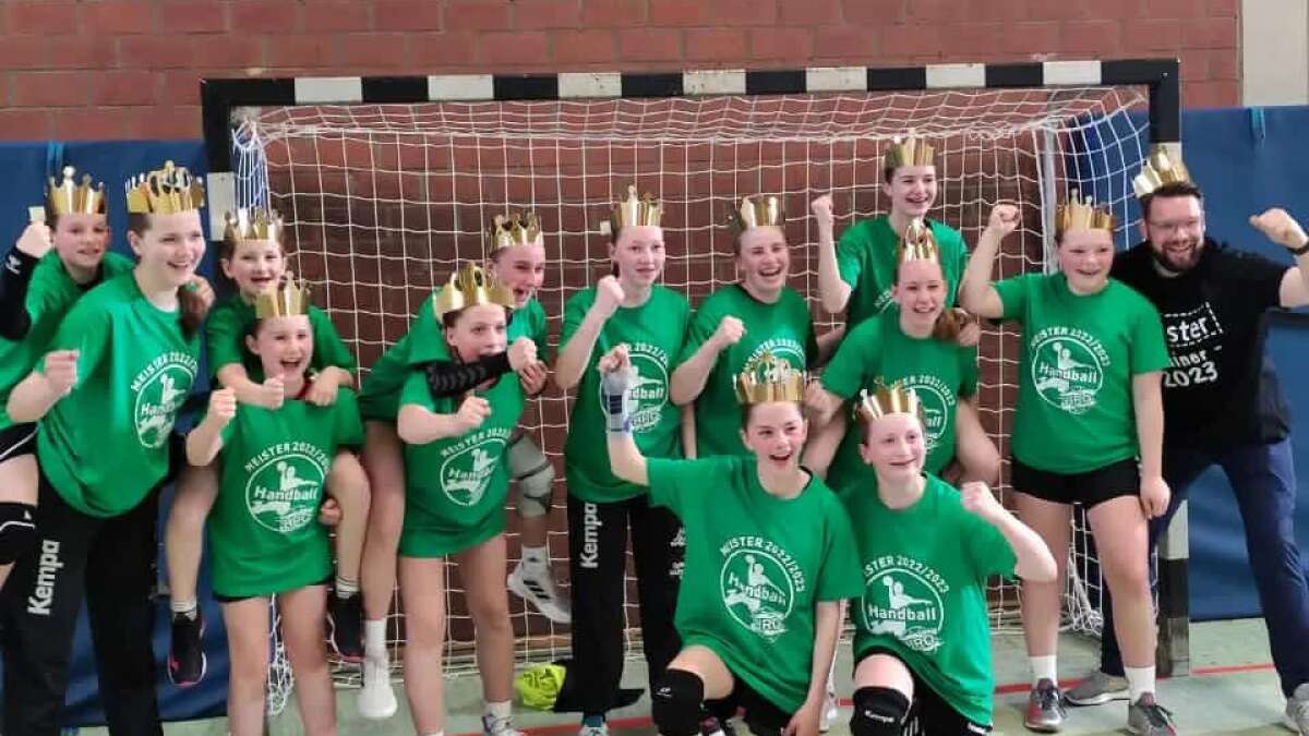 HandballRegion Erfolgreiche Nachwuchstalente der HSG Hude/Falkenburg