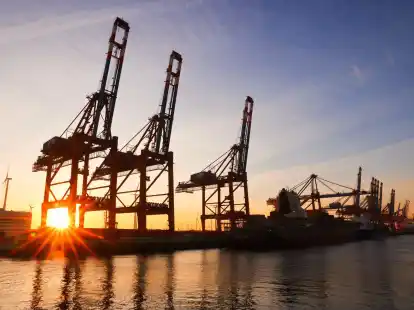 Die deutsche Wirtschaft stagnierte zu Beginn des Jahres.