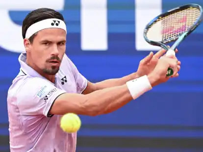 Daniel Altmaier hat die dritte Runde beim Turnier in Madrid erreicht.