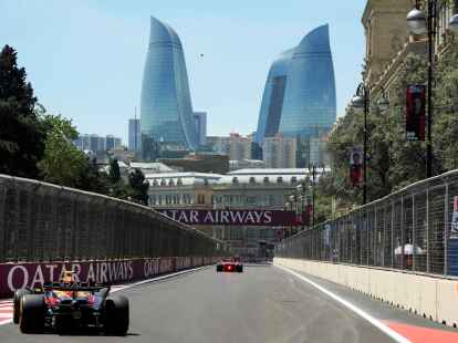 Die Formel 1 f&auml;hrt seit 2016 in Aserbaidschan.