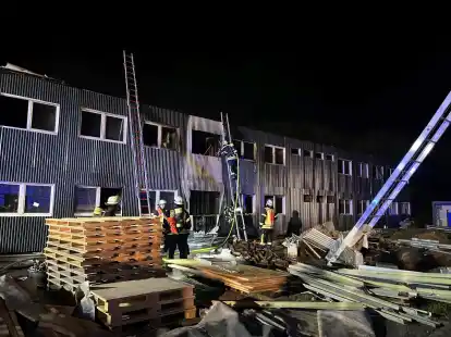 Die Feuerwehr konnt den Brand l&ouml;schen.