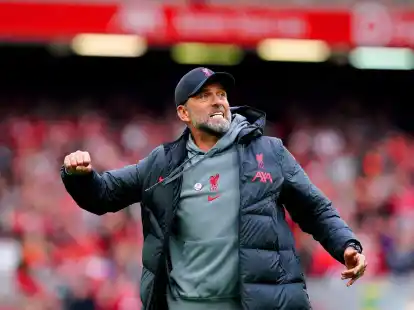 Holte mit Liverpool einen wichtigen Sieg gegen Tottenham: Trainer J&uuml;rgen Klopp.